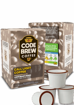 Call Light Coffee Pods – Medium Roast